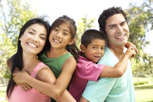 FHA lenders Family photo